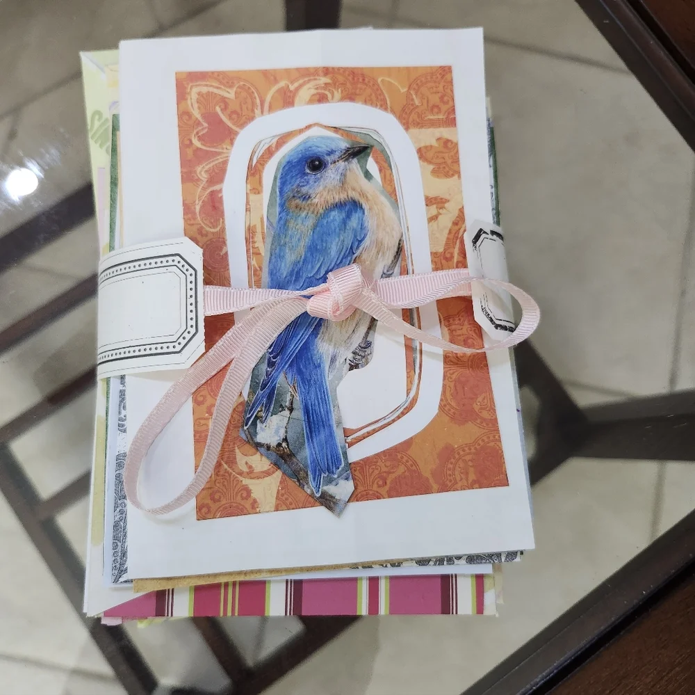 Handmade Thank You Cards Set (8) – Colorful Stationery Bundle – Ready to Ship●